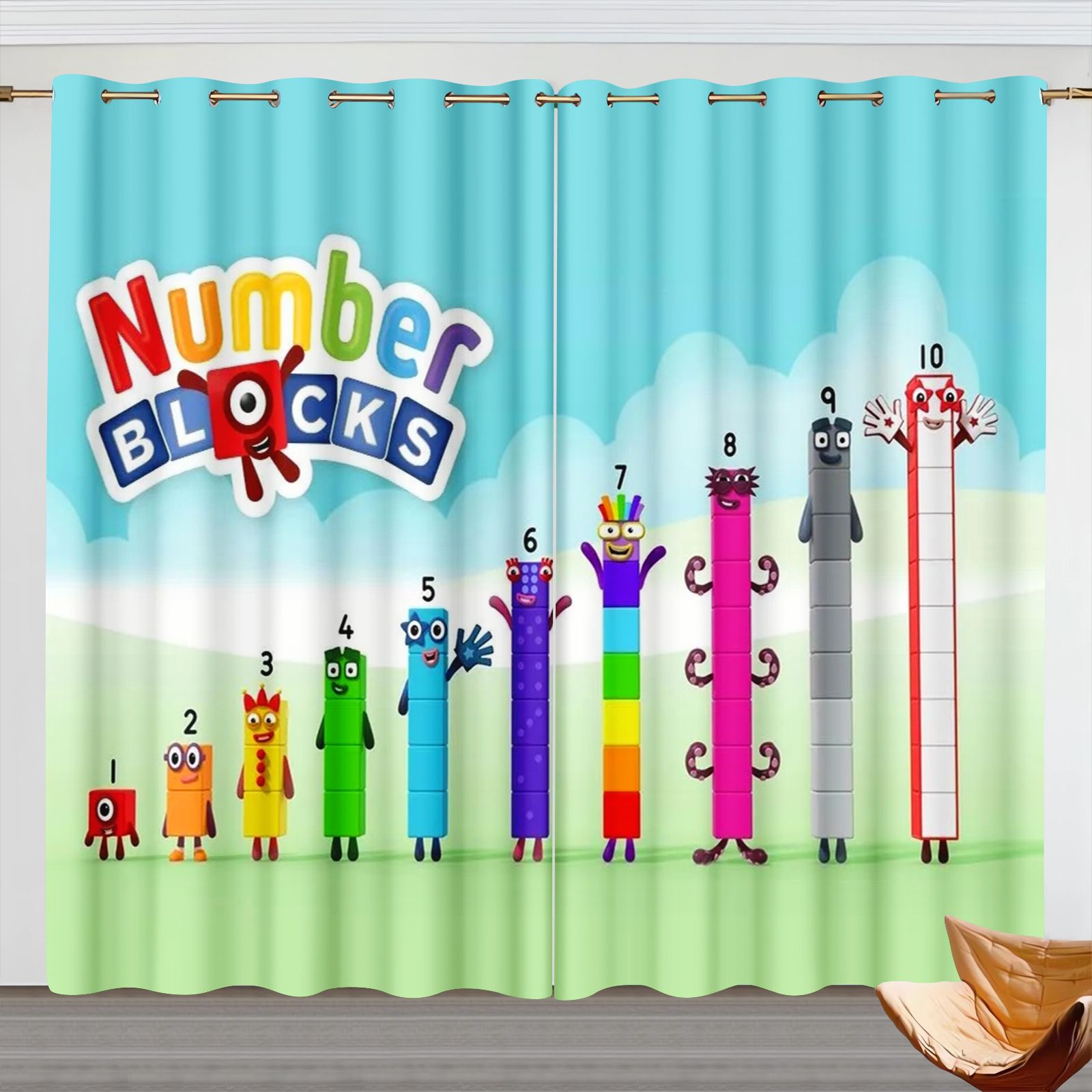 Cortinas de Desenho Animado Nu - Home Decor Curtains avaliação e preço