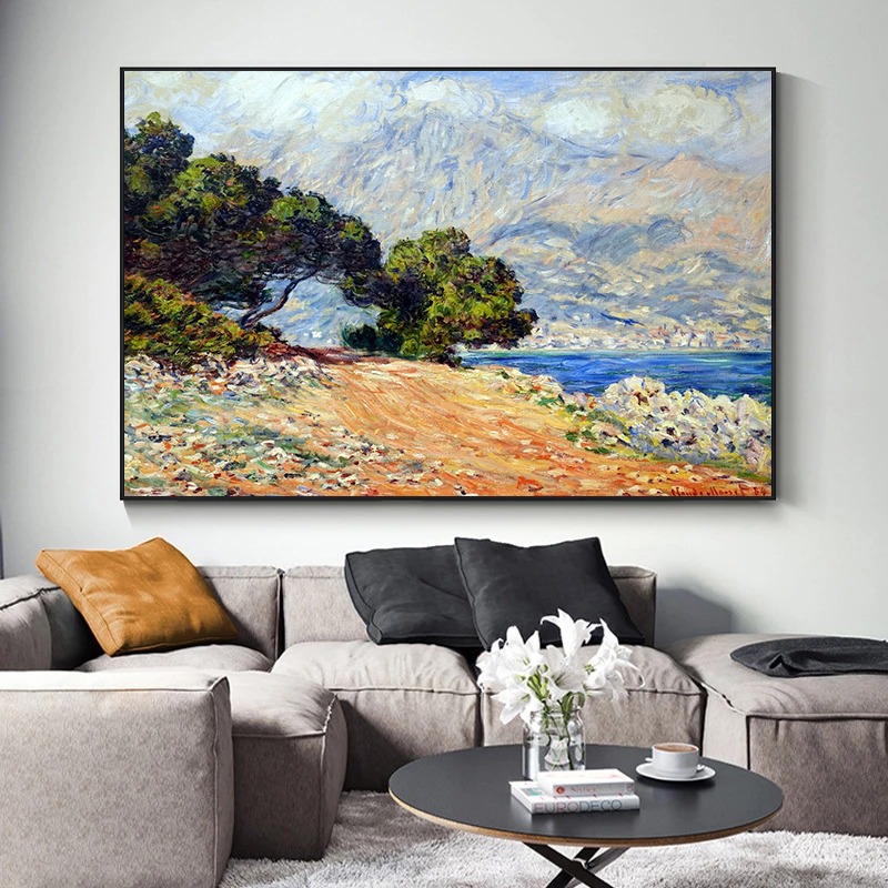 Pinturas em Tela Artística: Fa - Watercolor Poster Print avaliação e preço