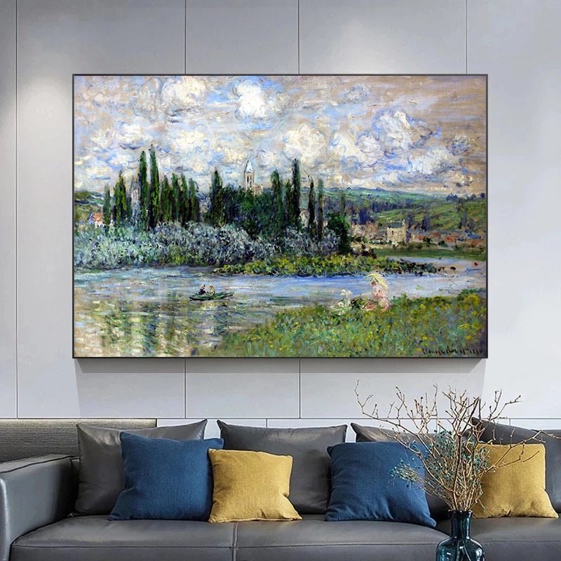 Pinturas em Tela Artística: Fa - Watercolor Poster Print avaliação e preço