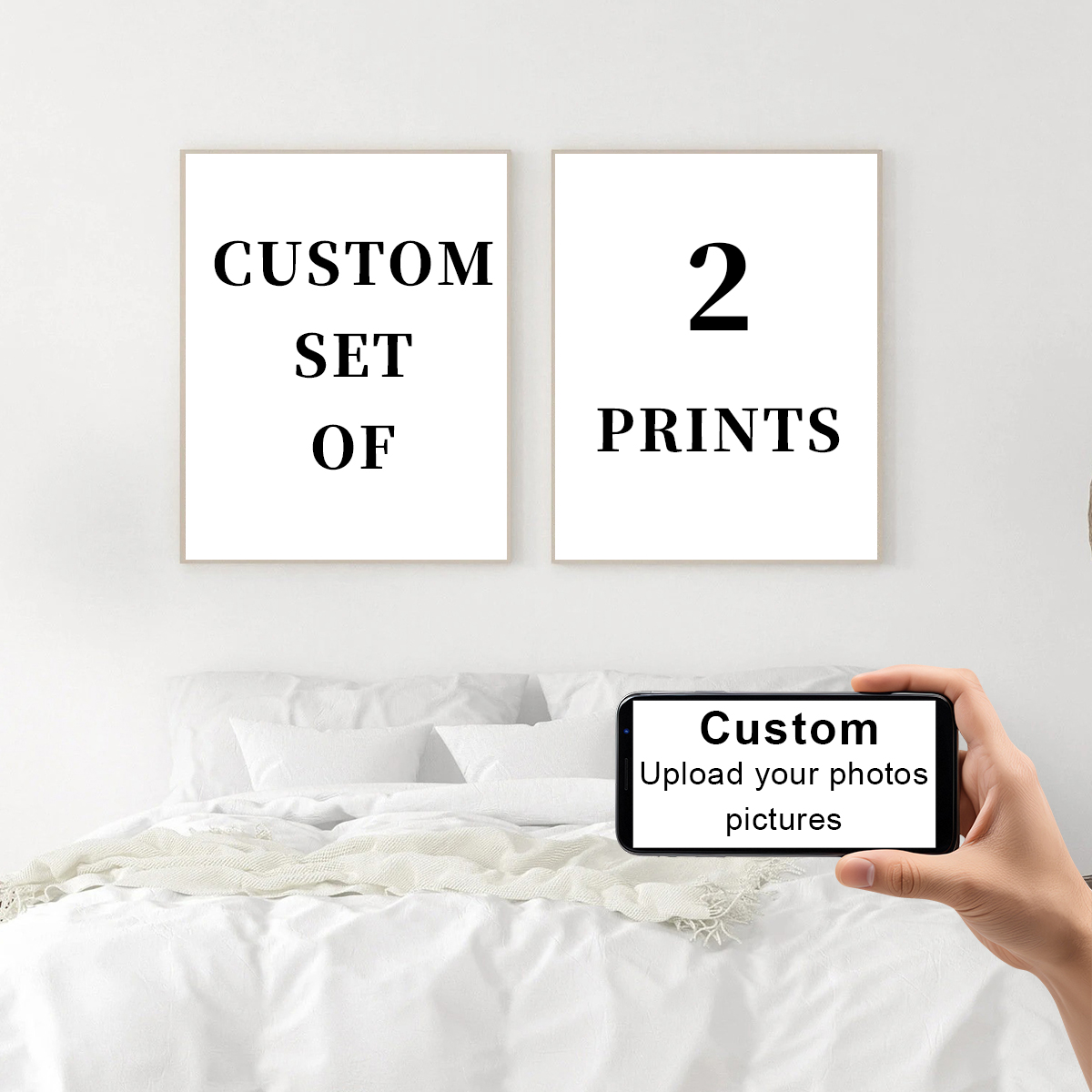 Conjunto de 2 Peças: Impressõe - Home Decor Foto avaliação e preço