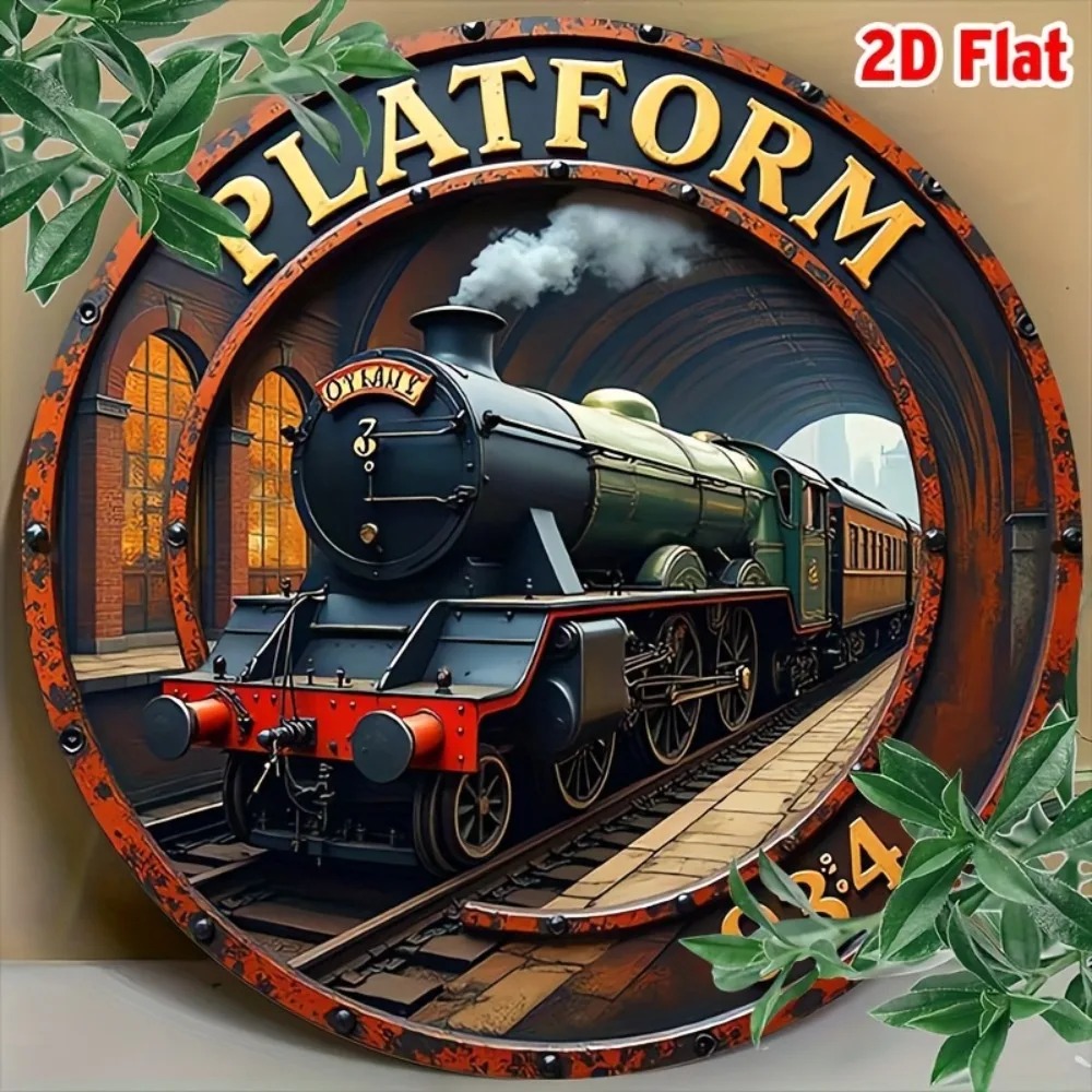 Placa de Metal Vintage Durável - Home Decor Express avaliação e preço
