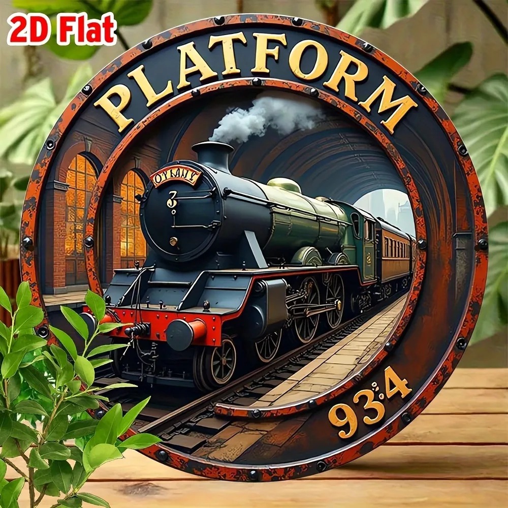 Placa de Metal Vintage Durável - Home Decor Express avaliação e preço