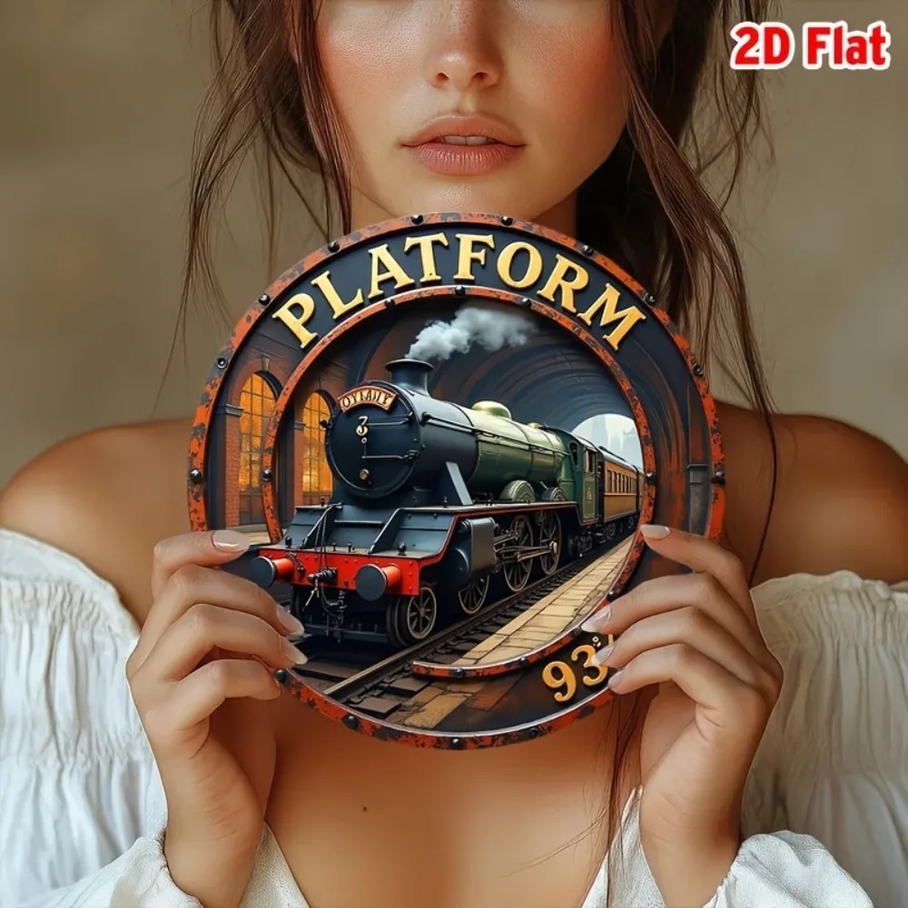 Placa de Metal Vintage Durável - Home Decor Express avaliação e preço