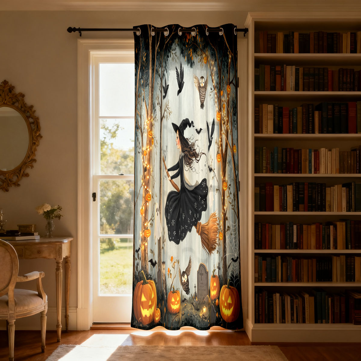 1PC Cortina de Laço Único com  - Home Decor Curtains avaliação e preço