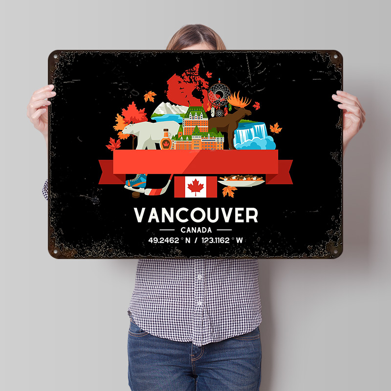 Mapa da Cidade de Vancouver em - Home Decor Vancouver avaliação e preço