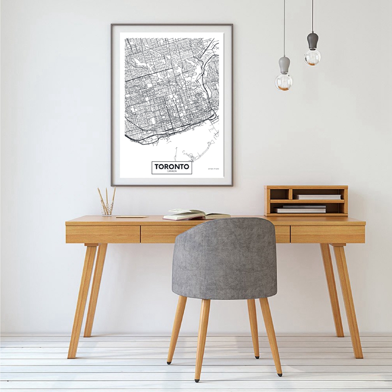 Canadá toronto mapa da cidade  - Home Decor Vancouver avaliação e preço