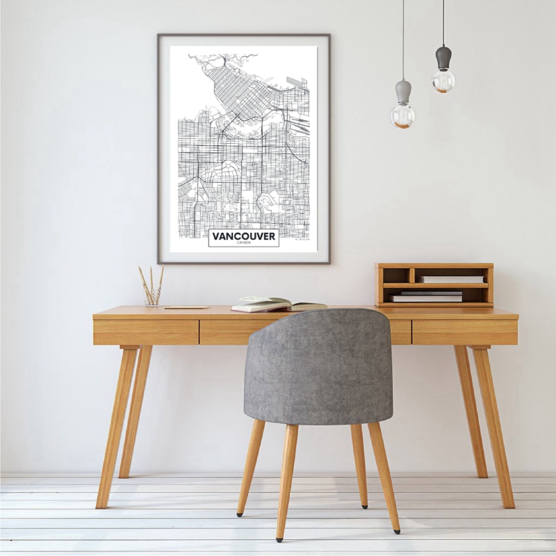 Canadá toronto mapa da cidade  - Home Decor Vancouver avaliação e preço