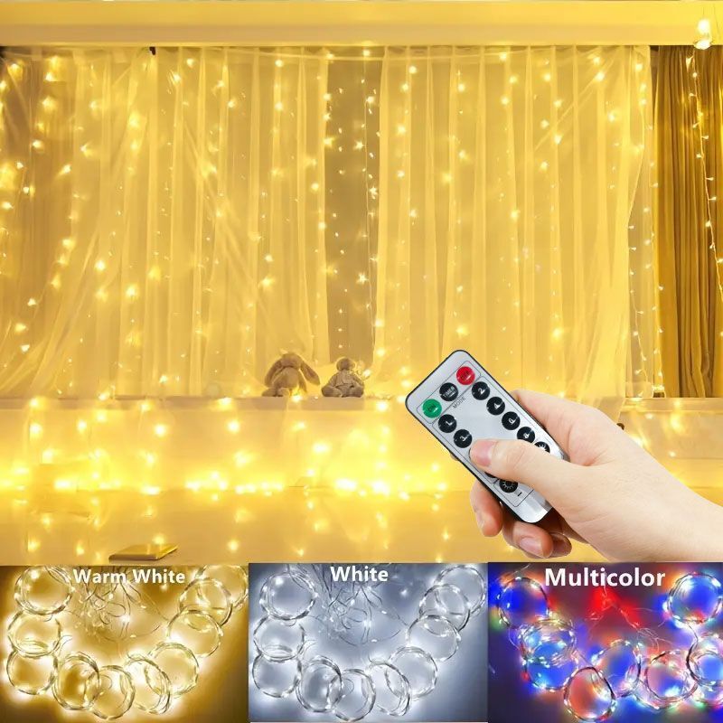 3/4/6m cortina led luzes da co - Fairy Lights Bedroom avaliação e preço