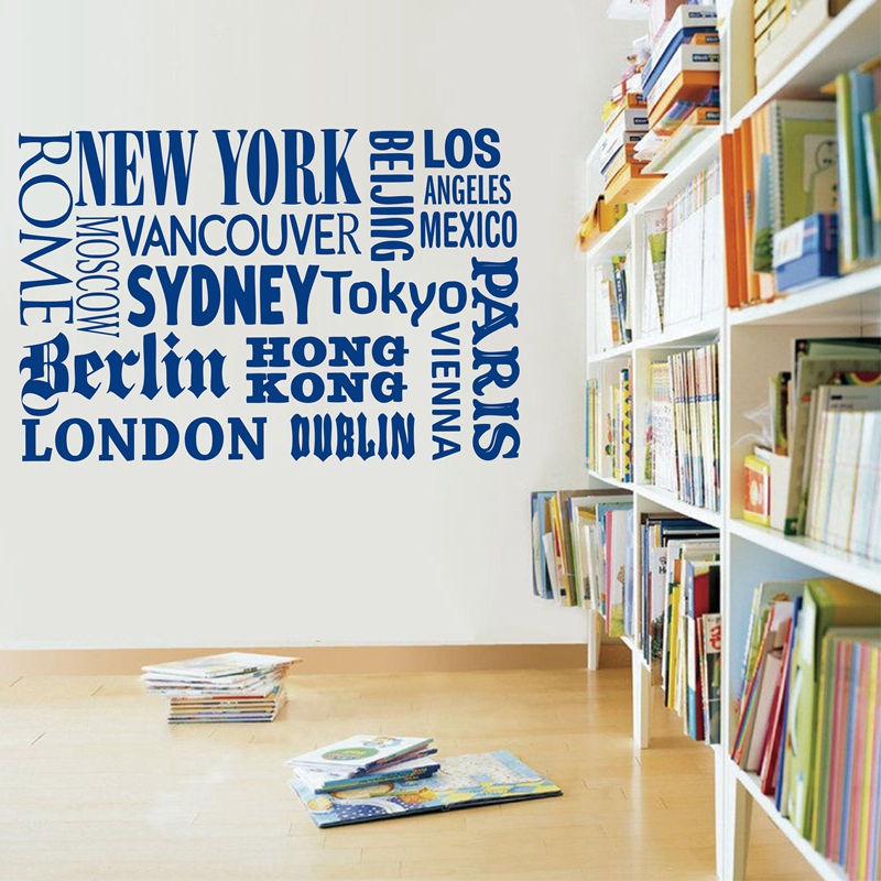 Nova york londres paris citaçã - Home Decor London avaliação e preço