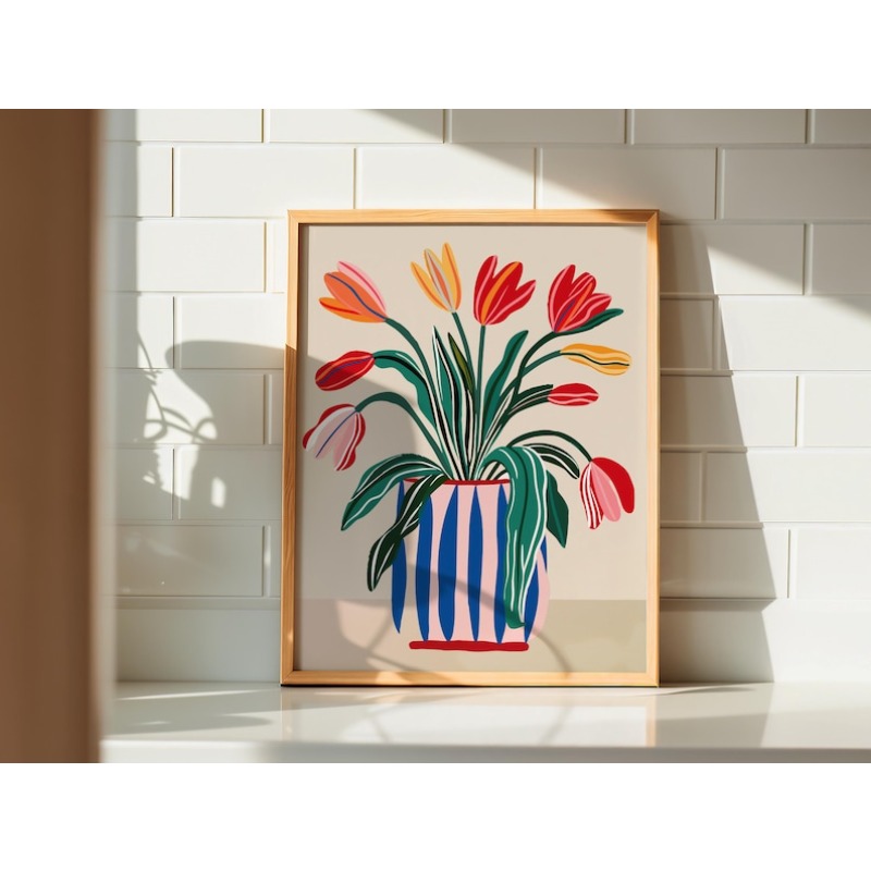 Arte de Parede em Lona com 2 P - Home Decor Youtube avaliação e preço