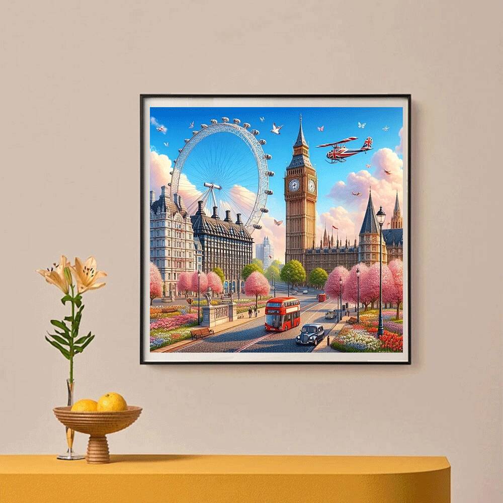 Mosaico de Diamantes Sem Moldu - Home Decor London avaliação e preço