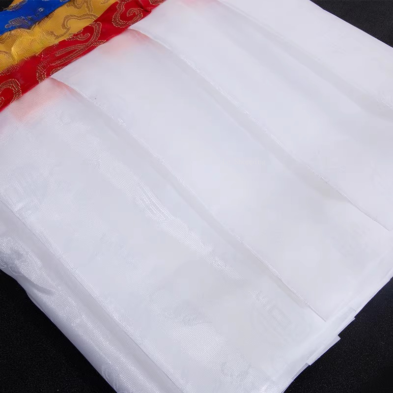 Cortina estilo tibetano branco - Home Decor Curtains avaliação e preço