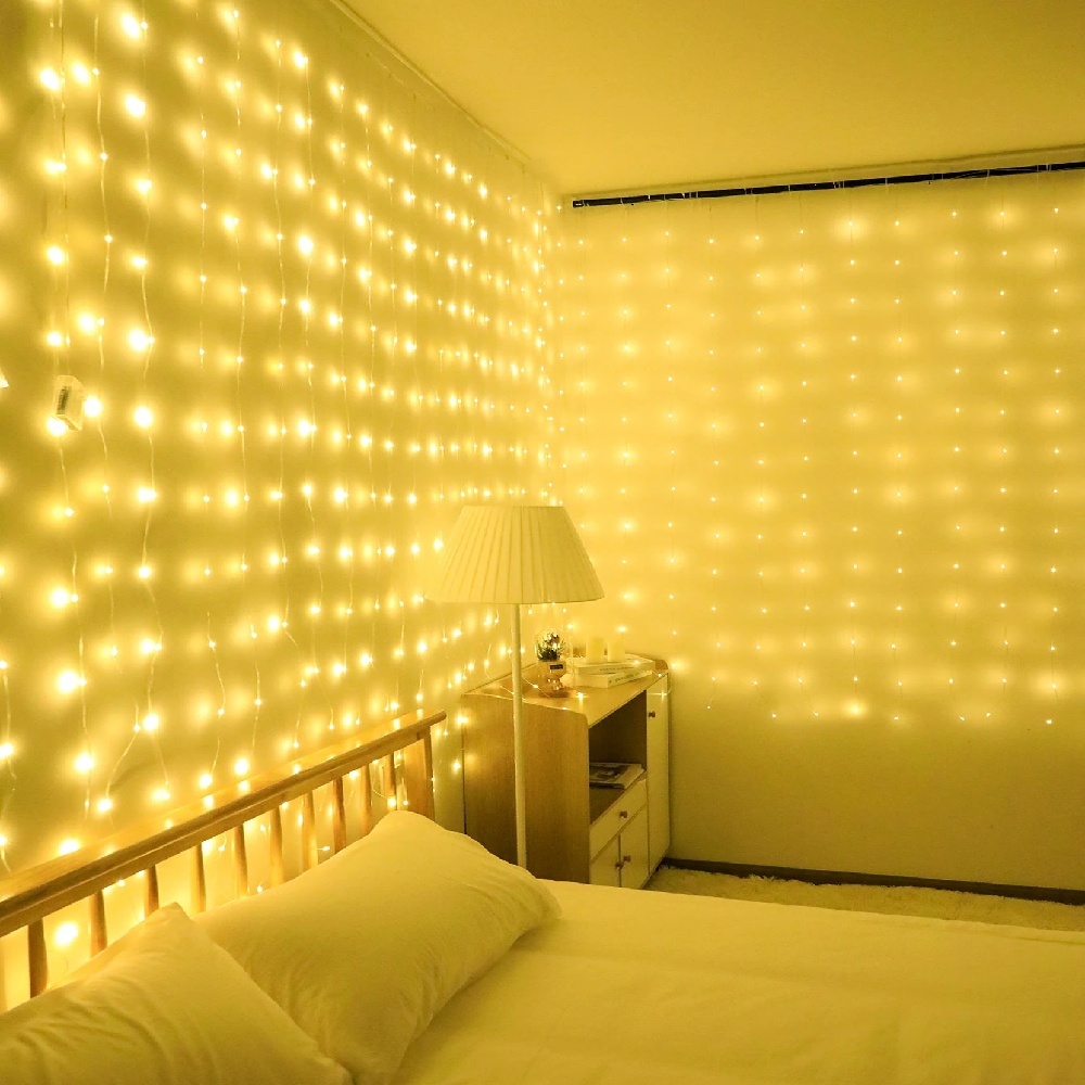 Cortina de Luzes LED 3/6m com  - Fairy Lights Bedroom avaliação e preço