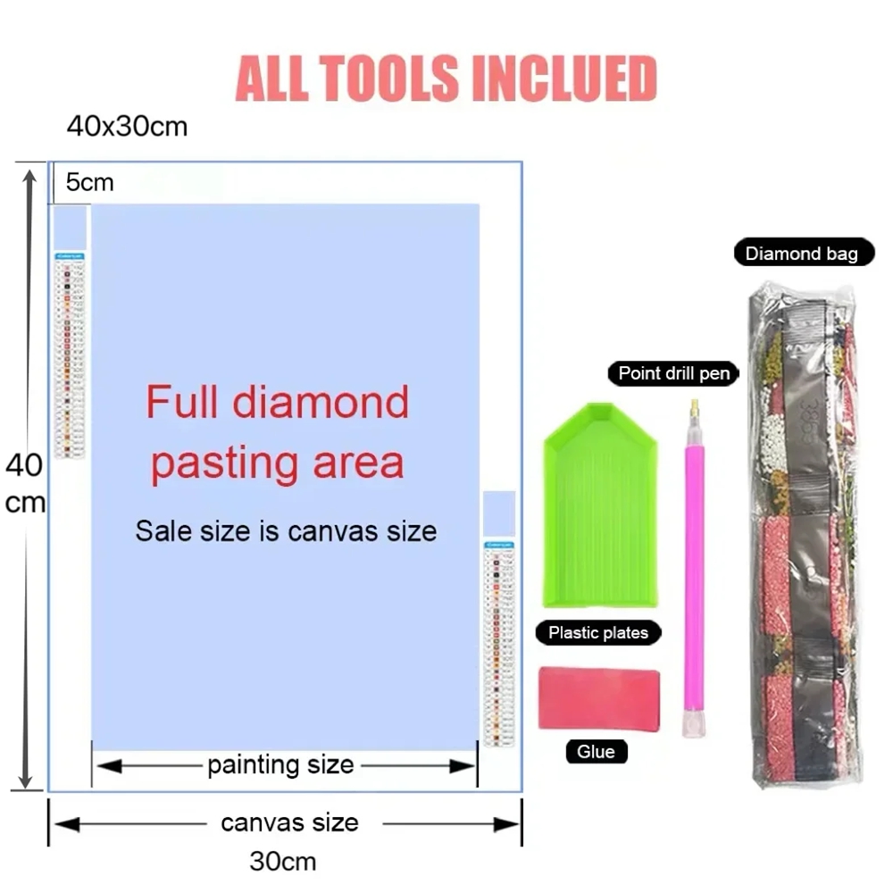 5d diy kits de pintura diamant - Home Decor Vancouver avaliação e preço