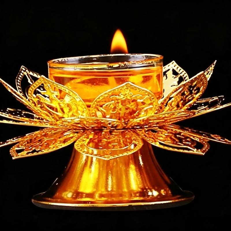 Suporte para Vela Tealight com - Home Decor Gold avaliação e preço