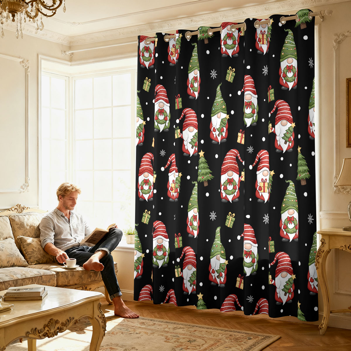 Cortina de Laço Único com Esta - Home Decor Curtains avaliação e preço